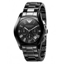 Imported Emporio Armani Ar1400 Black Ceramic Chronograph Men Wrist Watch