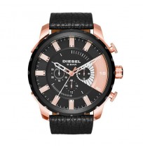 Imported Diesel Chrono Stronghold Black Dial Mens Quartz Watch Dz4347