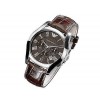 Emporio Armani Men's AR0671 Chronograph Brown Dial Brown Leather Watch