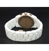 Emporio Armani Women's Ar1416 Ceramic White Ceramic Chronograph Dial Watch