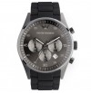 Emporio Armani AR-5889, Full Black Silicone Chronograph watch