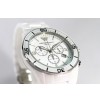 EMPORIO ARMANI AR1424 WHITE CERAMIC CHRONOGRAPH WATCH