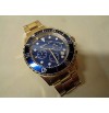 Michael Kors Everest Chronograph Navy Dial Gold-tone Mens Watch MK8267