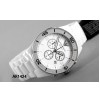 EMPORIO ARMANI AR1424 WHITE CERAMIC CHRONOGRAPH WATCH