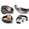 EMPORIO ARMANI AR-1411 CERAMIC BLACK WOMEN'S CHRONOGRAPH WRIST WATCH