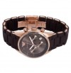 Emporio Armani AR 5891 Brown Chronograph Wrist Watch For Women 2 Years Warranty