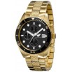 Emporio Armani - Analog Black Dial with Gold Chain Band Original Men's Watch - Golden - Model - AR5857