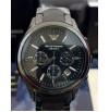 Emporio Armani Chronograph Black Dial Men's Watch - AR1452