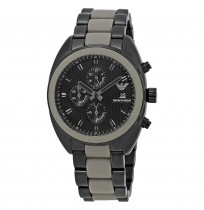 Imported Emporio Sportivo Chronograph Black Dial Men's Watch- AR 5953