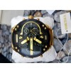 Diesel DZ7333 Mr.Daddy 2.0 Black Gold Dial Quartz Men's Watch