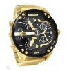 Diesel DZ7333 Mr.Daddy 2.0 Black Gold Dial Quartz Men's Watch