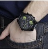 DIESEL DZ7311 Mr.Daddy 2.0 Black Camo Chronograph Leather Men's Watch
