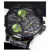 DIESEL DZ7311 Mr.Daddy 2.0 Black Camo Chronograph Leather Men's Watch