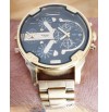 DIESEL Mr. Daddy 2.0 Gold-tone Black Dial Stainless Steel Watch DZ7371