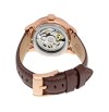 FOSSIL Townsman Automatic Beige Skeleton Dial Rose Gold-tone Men's Watch ME 3078