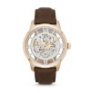 FOSSIL Townsman Automatic Original Yellow and Brown Leather Watch for Men - ME-3043