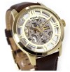 FOSSIL Townsman Automatic Original Yellow and Brown Leather Watch for Men - ME-3043