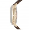 FOSSIL Townsman Automatic Original Yellow and Brown Leather Watch for Men - ME-3043