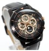 FOSSIL Grant Skeleton Dial Automatic Original Men's Multifunction Watch ME 3138