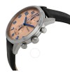 FOSSIL Townsman Chronograph Champagne Dial Black Leather Men's Watch Item No. FS4986