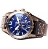 Fossil JR1505 Nate Chronograph Brown Leather Watch LIMITED EDITION