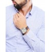 Fossil  Dean Analog Cream Dial Men's Watch - FS5114