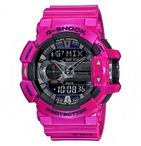 Casio G-Shock Bluetooth G'Mix Music Control 200M Shiny Purple Sport Watch GBA-400-4C, GBA400