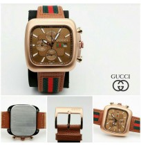 Gucci Brown Dial Day Date Men's Watch