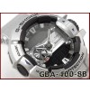 Casio G-Shock Bluetooth G'Mix Music Control 200M Shiny Black metallic silver Sport Watch GBA-400-4C, GBA400