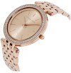 Michael Kors MK3192, Sleek Design, Full Rose Gold Studded Bezel Watch for Women