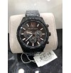 Michael Kors MK 8467 Men's Lexington Black Dial Black IP Steel Bracelet Chronograph watch