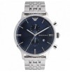 Emporio Armani Analog AR1648 Blue Dial Retro Chronograph Men's Watch