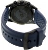 Emporio Armani AR6113 Blue Rubber Strap Men's Wrist watch.NEW IMORTED>>BOXED