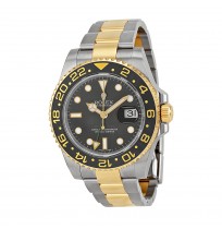 ROLEX Submariner Black Index Dial Stainless Steel and  Yellow Gold Oyster Bracelet Men's Watch