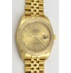ROLEX Datejust Automatic Gold Dial Gold Chain Men's Watch Imported.