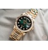 Rolex Day -Date Automatic Full Gold Green Dial Men's Watch