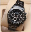 ROLEX OYSTER PERPETUAL DAYTONA FULL BLACK SWISS AUTOMATIC WATCH FOR MEN