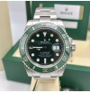Rolex Oyster Perpetual Submariner Automatic Green Silver Men's Watch