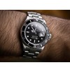 Rolex Oyster Perpetual Submariner Automatic Black Silver Men's Watch