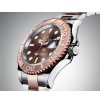 ROLEX Yacht-Master Chocolate Dial Steel and Everose Gold Oyster Men's Watch