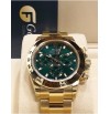 ROLEX Cosmograph Daytona Green Dial Yellow Golden Oyster Men's Watch