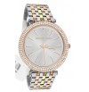 Michael Kors MK3203, Sleek Design, TRI Tone Studded Bezel Watch for Women