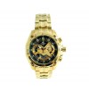 Casio Edifice 550 Black Dial Full Gold Chain Watch For Men