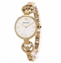 Original Armani AR1774 ladies/womens/girls retro full golden colour chain watch