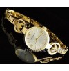 Original Armani AR1774 ladies/womens/girls retro full golden colour chain watch