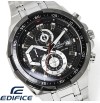 Imported Casio Edifice EFR 539 Chronograph Mens Watch Black Dial Steel Strap New Arrival