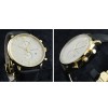 EMPORIO ARMANI MEN'S CLASSIC QUARTZ WATCH WHITE DIAL AR0386