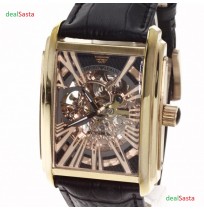 Imported Emporio Armani Automatic AR 4233-30  GP/Leather mens Watch