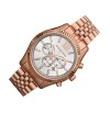 Michael Kors MK8313 Men's Lexington Chronograph Rose-Tone Stainless Steel (IMPORTED)