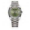 IMPORTED ROLEX OYSTER PERPETUAL DAY DATE WITH OLIVE GREEN DIAL